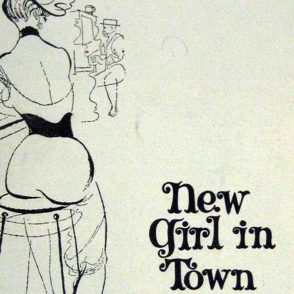 New Girl in Town Playbill 1957 Gwen Verden Thelma Ritter Wallace Anna Christie - Picture 2 of 10